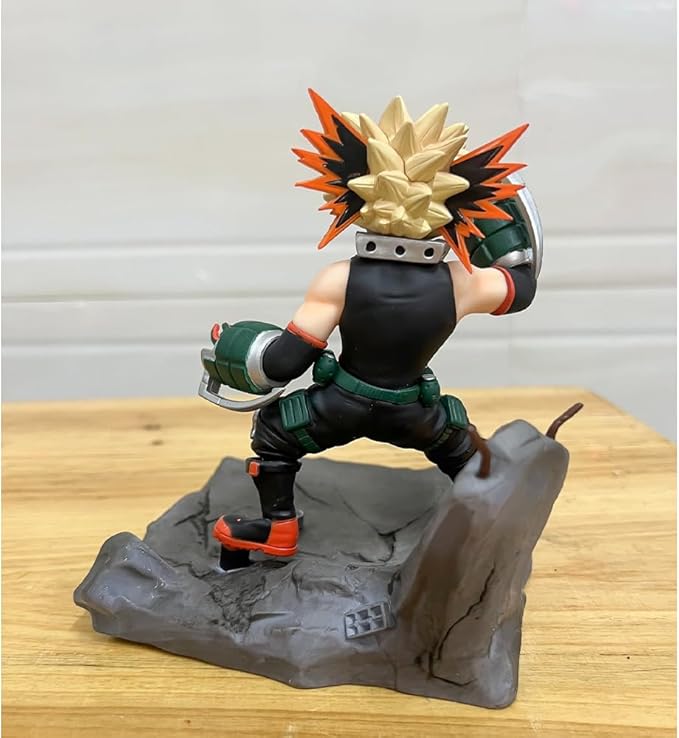 MHA Figures Midoriya Izuku Action Figure Battle Pose PVC Model 17cm MHA Collectible Statues Midoriya Izuku Figurine Desktop Ornaments