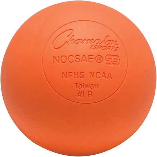 Champion Sports Lacrosse Balls & Rhino Skin Balls – Official Size, SEI Certified, Multiple Colors