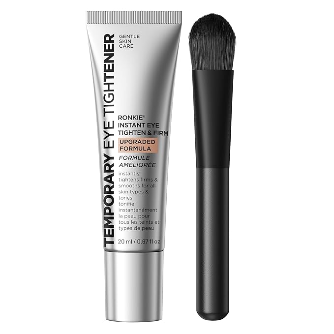 RONKIE Instant Firm Eye Tightener: Upgraded Formula for Women Helps Reduce Eye Bags Puffiness and Wrinkles in 3-5 Minutes When Time Matters 0.67 oz