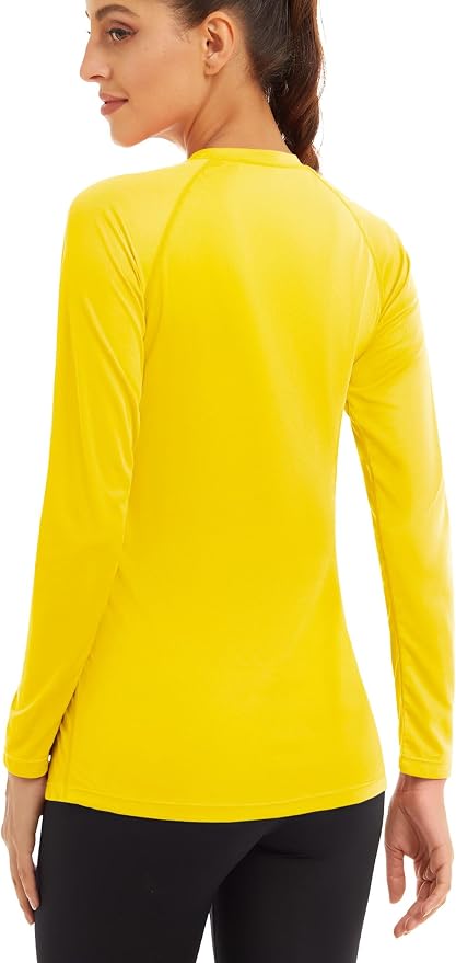 MAGCOMSEN Women's Long Sleeve Shirts UPF 50+ Sun Protection Shirts for Hiking Fishing Workout Rash Guard