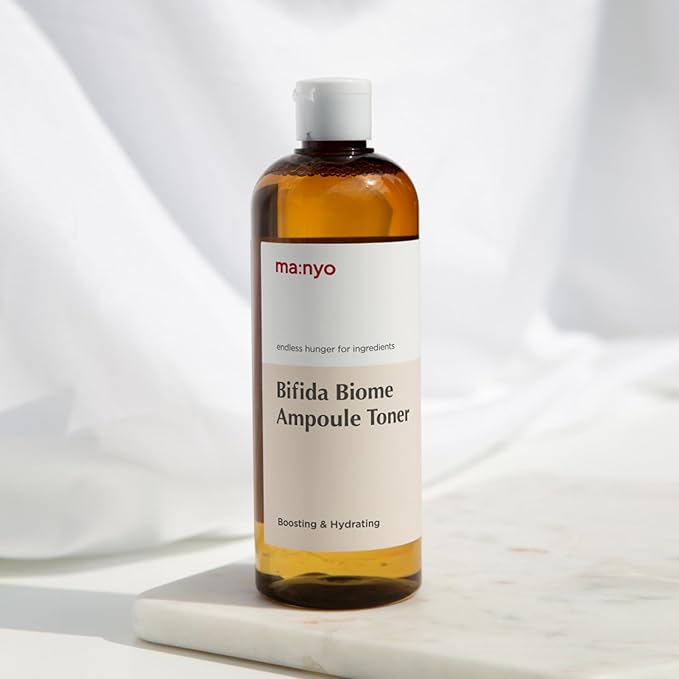 MA:NYO Bifida Biome Ampoule Toner 13.5 fl oz (400ml) | Hydrating & Soothing Facial Toner with 5 Types of Hyaluronic Acid for Daily Firmness | Korean Skincare