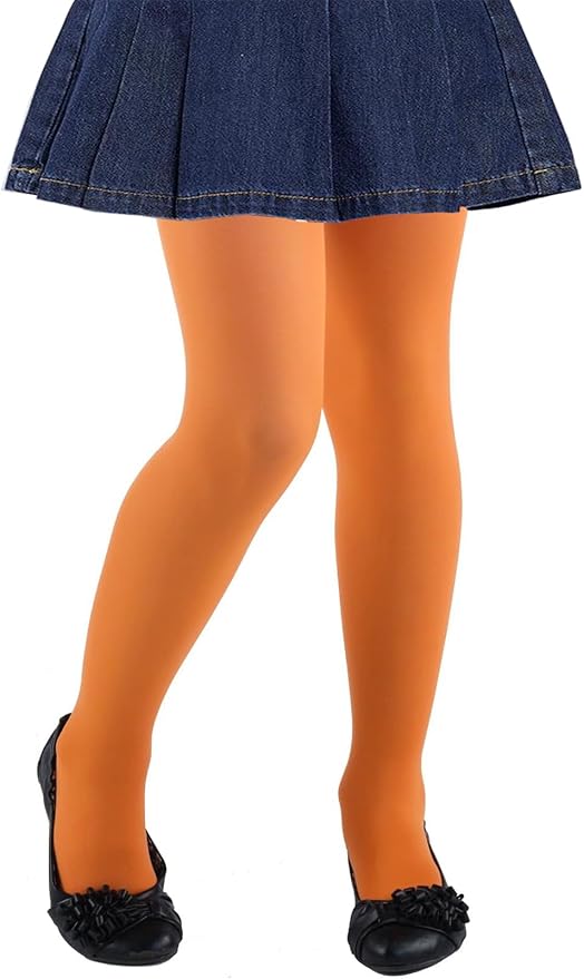CHUNG Girls Footed Tights Light Weight Stretchy 60D Multi Candy Color Stage Play Costumes 2-12Y