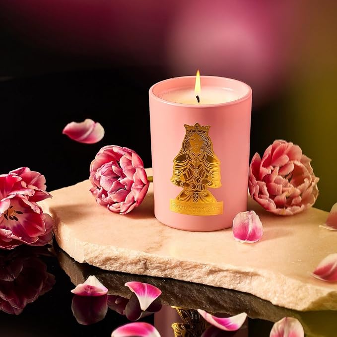 SAINT Joan of Arc Scented Candle with Prayer and Prayer Coin | Saint of Fearless Women - Soy Coconut Aromatherapy Candle with 80 Hour Burn Time, Special Edition
