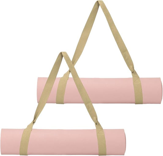 Yoga Mat Straps for Carrying, Adjustable Exercise Mat Sling Holder Multi Purpose Mats Carrier