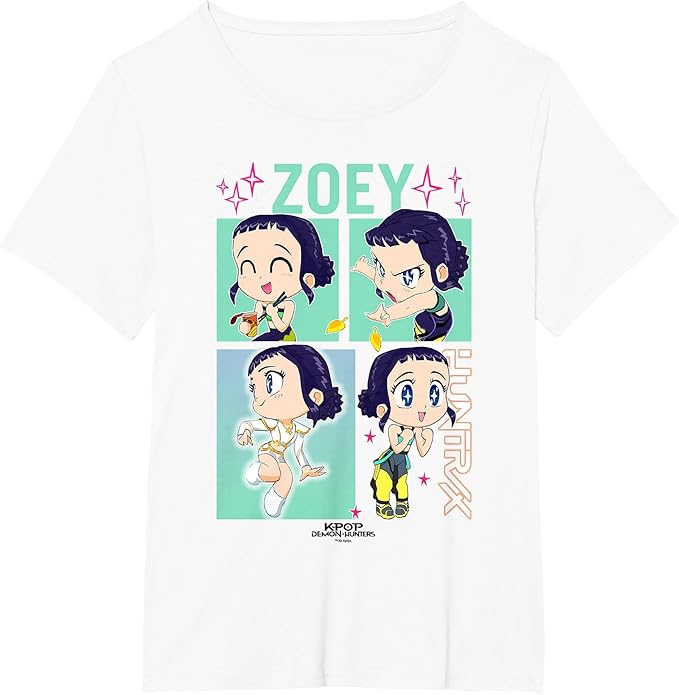 Kpop Demon Hunters Zoey Officially Licensed T-Shirt