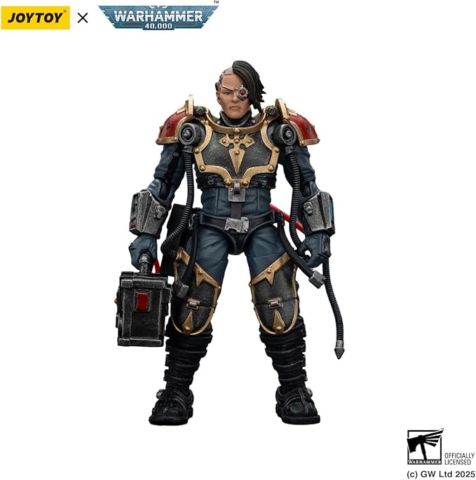 JOYTOY Warhammer 40k 1/18 Action Figure Imperial Knights House Raven Knight Errant 21in Mecha Joy Toy Collection Model