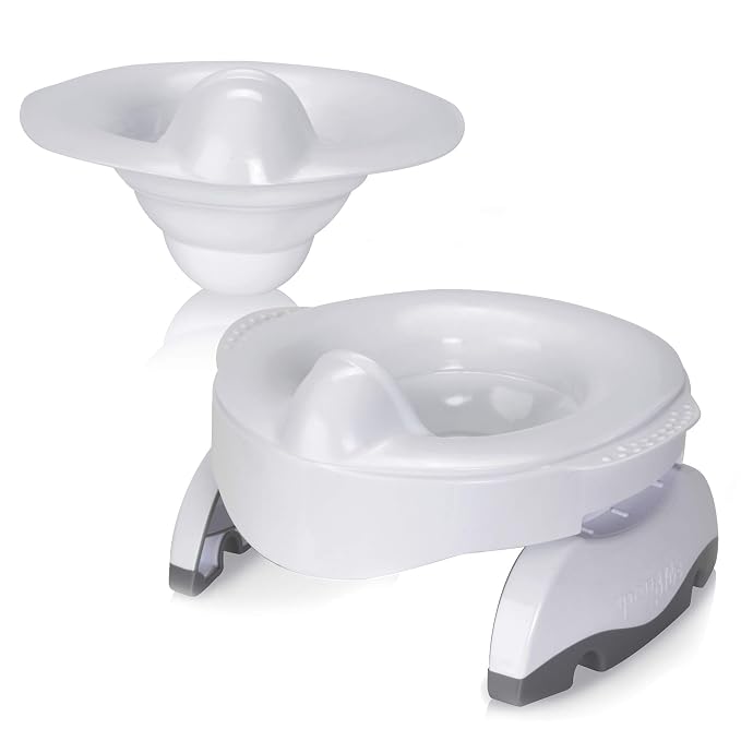 Potette Plus Premium Potty Value Pack: Kalencom 2in1 Potette Plus Premium Travel Potty and Reusable Hard Liner for Home Use. Folds on Patented Hinge for Travel. Potty - Potty Seat – Portable Potty