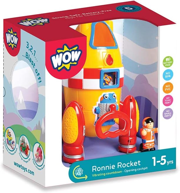 Wow Ronnie The Rocket (2 Piece Play Set)