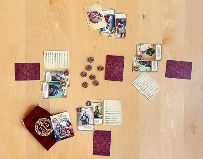Love Letter Card Game - Prove Your Worth to The Princess! Deduction and Player Elimination Strategy Game for Kids and Adults, Ages 10+, 2-6 Players, 20 Minute Playtime, Made by Z-Man Games
