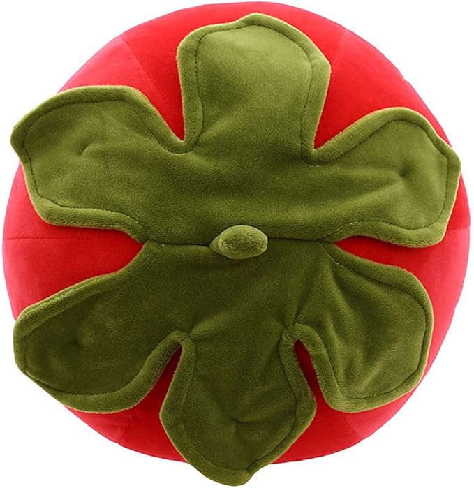 Cute Fruit Kids Pillow Stuffed Strawberry Plush Pillows Super Soft Girls Pillows Cushion Seat for Kids Toys (Red,13.7''/35cm)1 Count (Pack of 1)