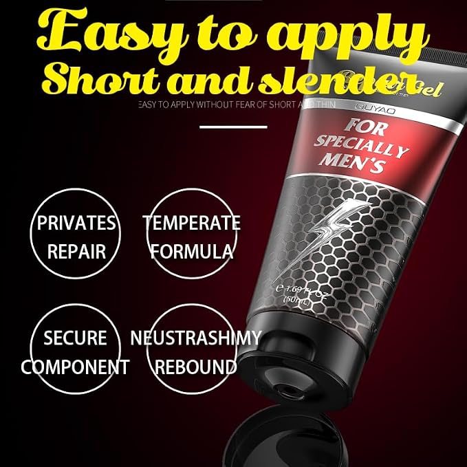 Men's Massage Cream, Sexual Enhancement Erection Cream, Penis Energy Massage Essential Oil, Men Massage Oil for Sex, Penis Becomes Longer Thicker,for Care Delay Performance Boost Strength