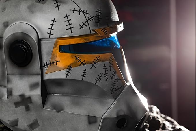 Evere SW Clone Arc Commander Helmet Cosplay Deluxe Halloween Collectible Prop