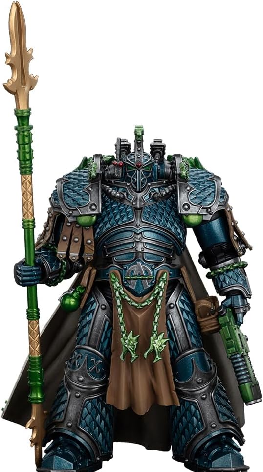 JOYTOY-Warhammer The Horus Heresy-1:18-Action Figure-Alpha Legion Alpharius, Primarch of The XXth Legion-Collection Model Birthday Gifts