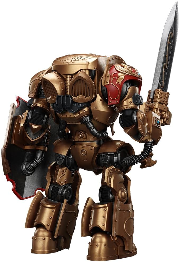 JOYTOY-Warhammer The Horus Heresy 1:18 Action Figure Legio Custodes Contemptor Galatus Dreadnought Collection Model Birthday Gifts