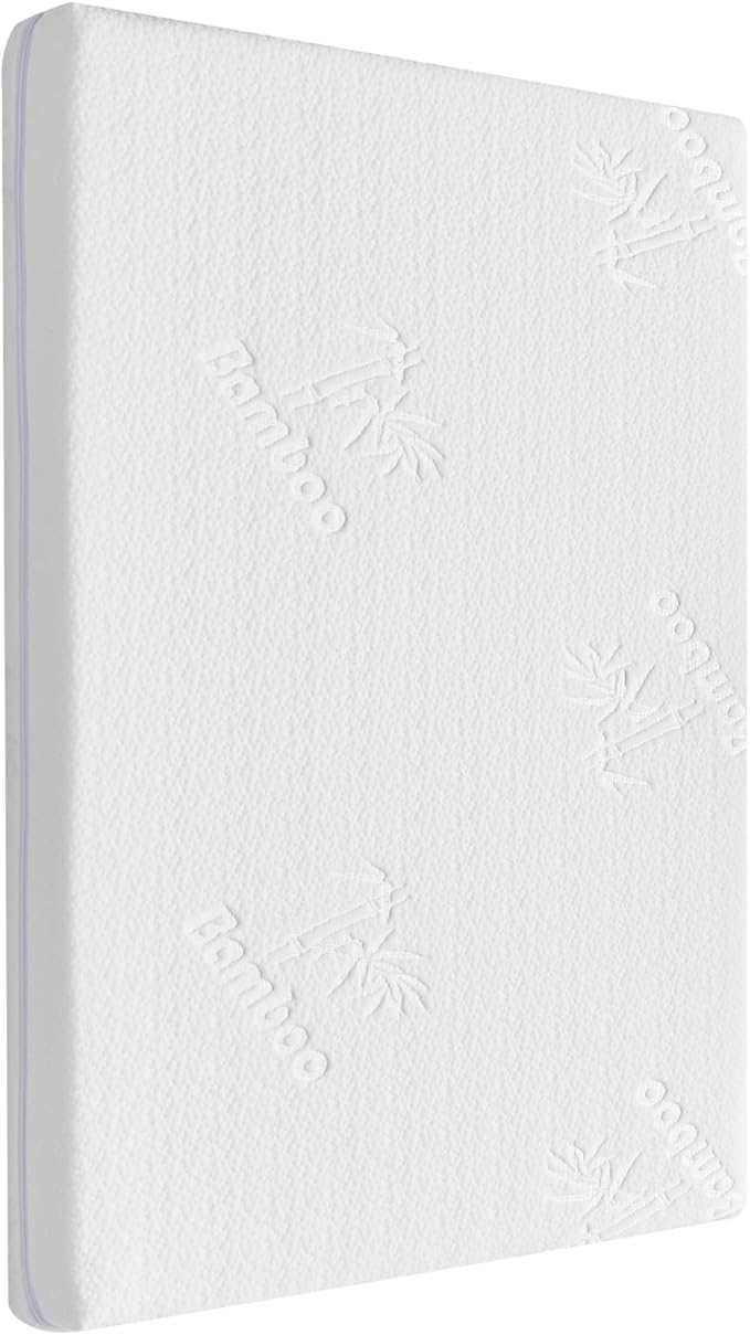 Bassinet Mattress for 33x19: 1.5" Thick Dual Sided Gel Memory Foam Bassinet Mattress for Angelbliss 3 In1/Babybond/Cowiewie/Jimglobassinet/Harppa - Exact Fit Bedside Bassinet