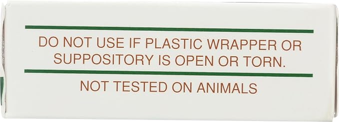 Tea Tree Therapy Vaginal Suppositories with Oil, 6 Count, White