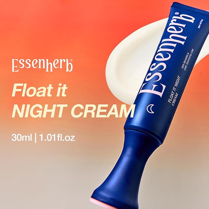 Float It Night Cream – Gentle Retinol Face Moisturizer Helps Reduce the Appearance of Fine Lines & Wrinkles, With Retinol, Collagen & Soy Ferment Complex, Korean Skincare (1.01 oz)