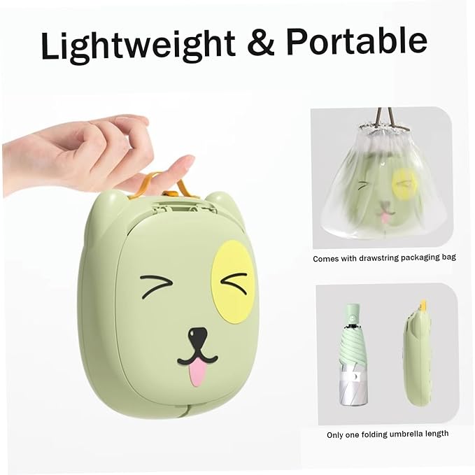 Travel Potty 9.4X 1.9in Flip Green ABS Stable Collapsible Cartoon Style Portable Potty Emergency Toilet for Toddler, Travel, Camping and Outdoor Use..