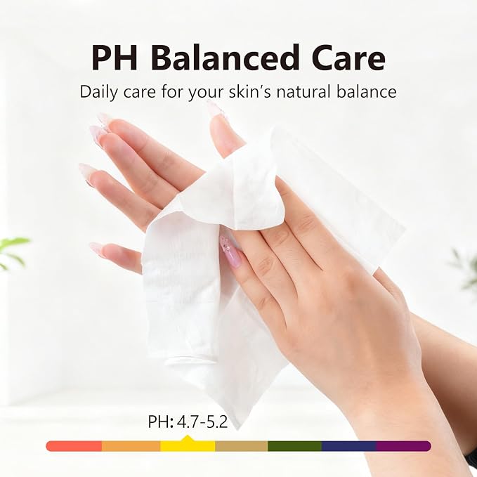 MOLLIS Flushable Travel Wipes with Witch Hazel & Vitamin E, Unscented & Alcohol-Free, Pocket Size Mini Packs, 100% Plant-Based, Safe for Sensitive Skin, 6 Packs (36 Wipes Total)
