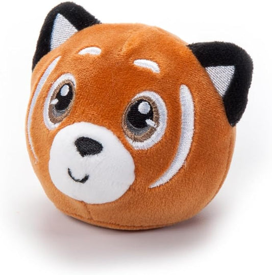 The Petting Zoo Red Panda Stuffed Animal Plushie, Gifts for Kids, Squishiez Wildlife Animal Squeeze Toy, Red Panda Plush Toy, 3 inches
