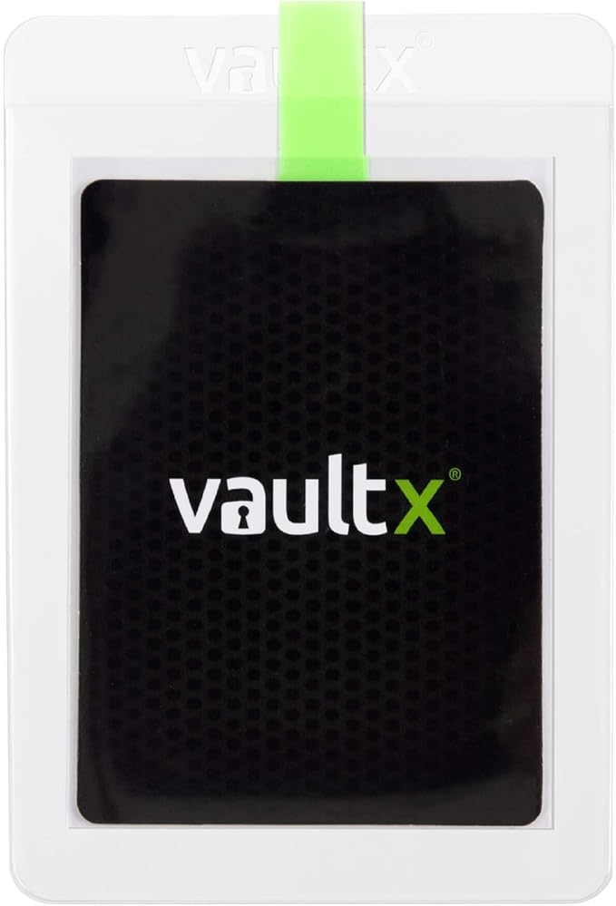 Vault X Semi-Rigid Trading Card Holders (50 Pack), Hard Sleeves for Trading Card Grading Submissions, Card Protectors