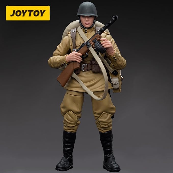 JOYTOY Hardcore Coldplay 1/18 Action Figures WWII Soviet Infantry Collection Model Birthday Gifts