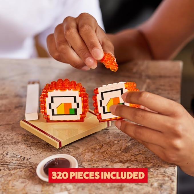 MAX Premium Sushi Building Bricks Capsule x2 Novelty Unboxing Toy Collectible Mini's by ZURU