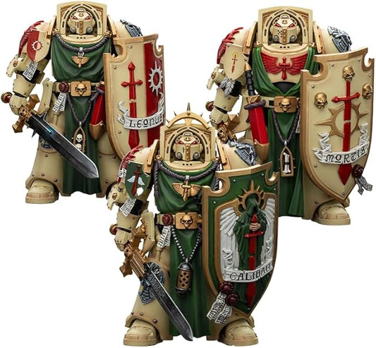 JOYTOY Warhammer 40,000 1/18 Action Figure Dark Angels Deathwing Knight 3PCS Collection Models Birthday Gifts 5.59-inch 15Age+ Pre-Order