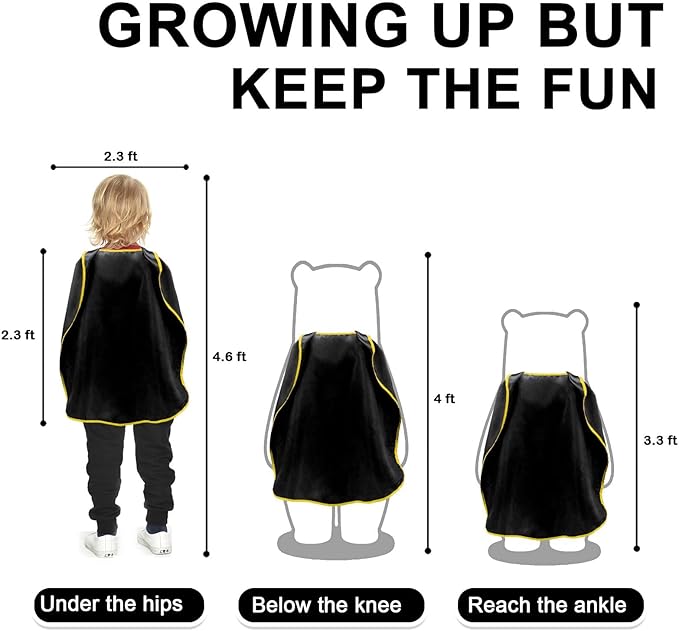 iROLEWIN Superhero-Capes for Kids Bulk 20 Pack Superhero Party Favors Toddler Dress-up Halloween Group Costumes Pretend Play