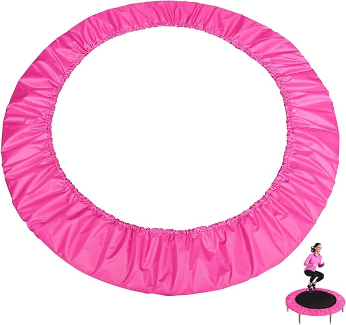 Mini Trampoline Spring Cover 36 38 40 45 60inch Small Trampoline Pad Replacement 3 Layers Thickened & Widened, 800D Tear-Resistant Oxford Cloth, fit Indoor Trampoline for Toddlers