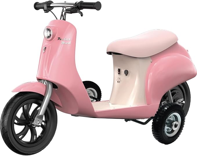 Hardline Products USA Wheels for Tots Training Wheels for Razor Pocket Mod Miniature Euro Electric Scooter Capri