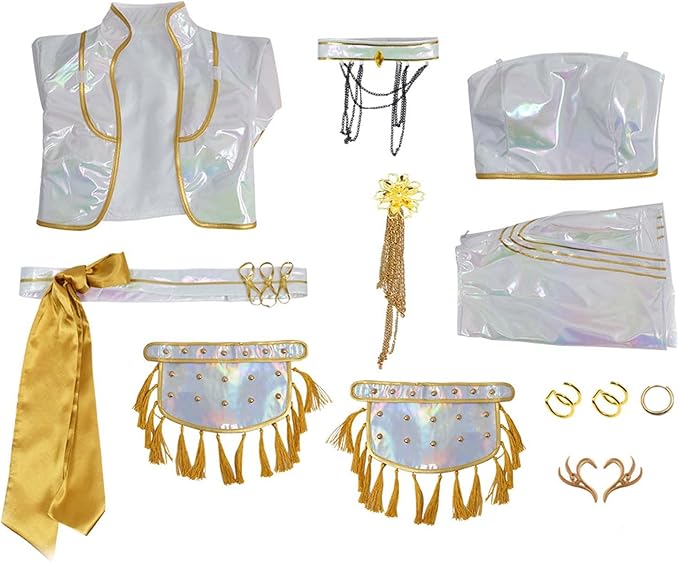 Skirt Set Dance Outfit Set Stage Costumes for Girls Party Costume