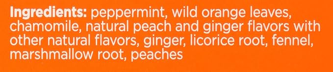 Bigelow Tea Ginger & Peach, 18 ct (Pack of 2)