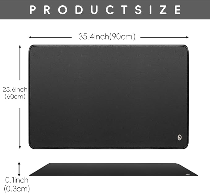 Grounding Mat,35.4x23.6 inches,Reconnect to The Earth EMF Recovery,for Foot Therapy,Carbon Fiber Universal Grounding Mat for Feet,Improve Energy,Sleep Assist and Helps with Anxiety