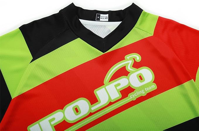 Dirt Bike Jersey for Youth, Kids Mountain Bicycle Shirt Long Sleeve Children Downhill Jerseys for Motorcycle Motocross