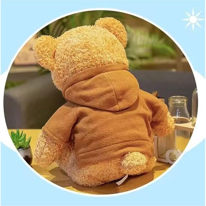 Teddy Bear Stuffed Animal Teddy Bears Plush Doll Cute Bear Toy 11.8 inch for Girls Boys Christmas Valentine's Day(Brown Bear)