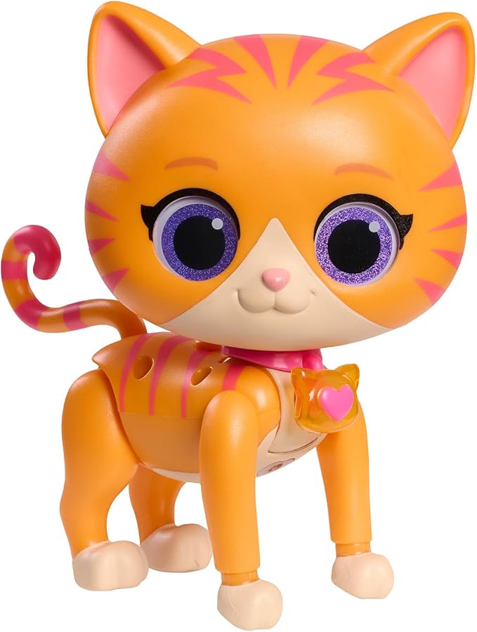 Disney Junior SuperKitties Cat-Tastic Transforming Ginny Lights and Sounds Figure, Kids Toys for Ages 3 Up by Just Play