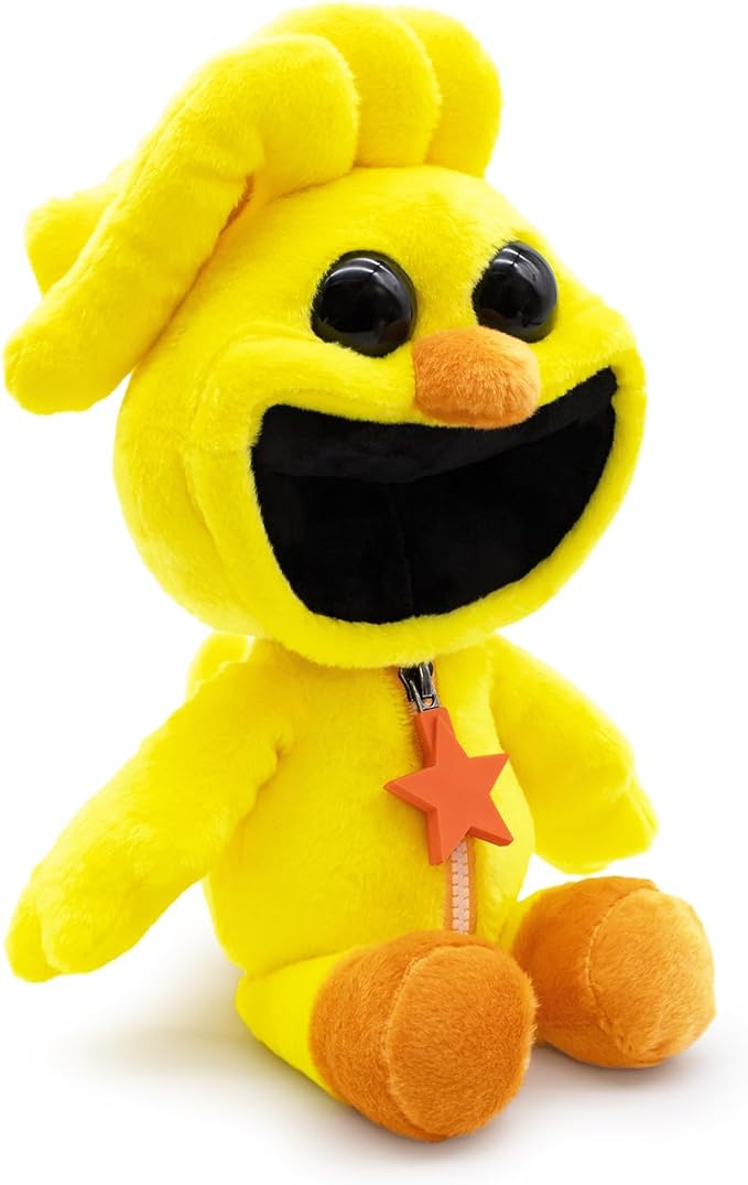 Poppy Playtime Smiling Critters 14" Toy Plush Doll (Yellow)