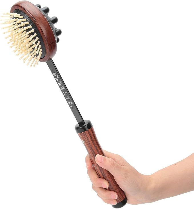Manual Back Massagers Back and Head Scratcher Long Back Massager Handheld, Body Massager Stick Manual Massage Tool, Plastic Massage Hammer for Body Part,Legs, Back Health Care
