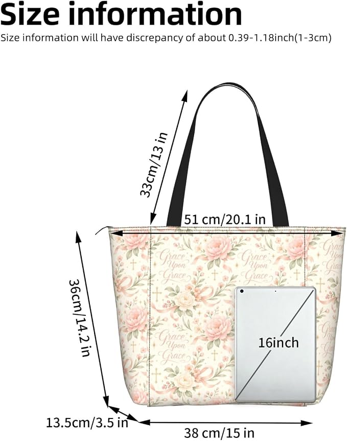 Christian Cross Jesus God Yoga Mat Bag for Women with Mats Bags Carrier Carryall Canvas Tote with Zipper Pocket, Polyester Gym Bag for Yoga Pilates Beach Travel Fitness Workout Gifts for Yoga Lovers