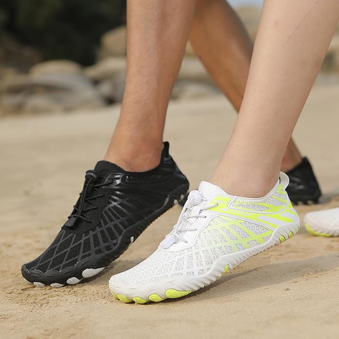 ELETON Barefoot Shoes Women Men Footwear, Wide Toe Box Hiking Zero Drop Non-Slip Quick-Dry River Boat Pool Beach Water Shoes, Lightweight Swimming Running Walking Sneakers Unisex