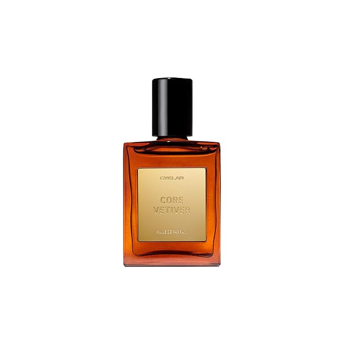 CYKLAR Perfume Oil for Skin – Core Vetiver Scent – Crisp & Aromatic Perfume Fragrance with Driftwood & Clary Sage Notes – Travel-Friendly 15ml