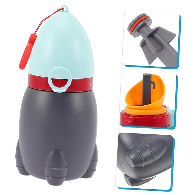 Toddmomy Compact Travel Potty Portable Urinal Emergency Toilet Pee Bottle Cup for Toddlers Potty Training Seat
