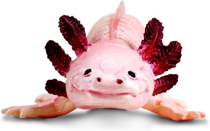 Safari Ltd. Axolotl Figurine - Realistic 7" Model Figure - Educational Toy for Boys, Girls, and Kids Ages 3+