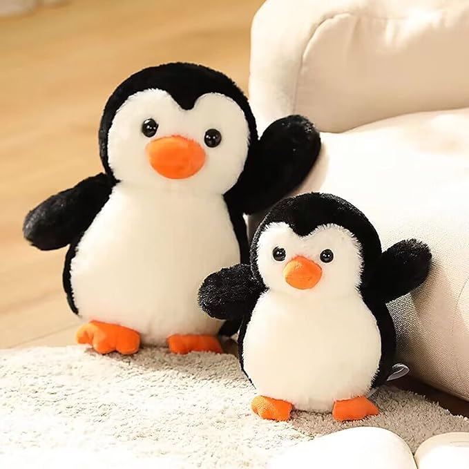 Penguin Stuffed Animal Cute Penguin Plush Doll Toy 8.5 inch for Girls Boys Christmas (Penguin)
