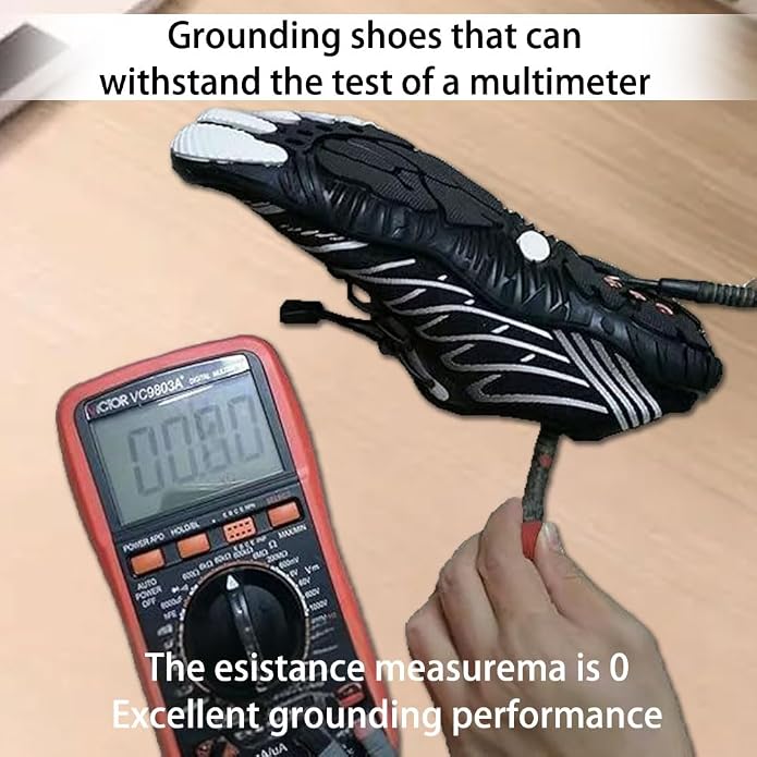 Barefoot Shoes for Women & Men, Grounded Walking Hiking Barefoot Shoes, Wide Toe Box Non-Slip Water Athletic Footwear, Comfortable Vitality Barefoot Footwear, Trail Running Sneakers Unisex