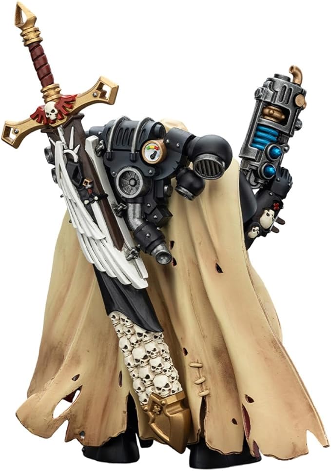 JOYTOY Warhammer 40,000 The Horus Heresy 1/18 Action Figure Chaos Space Marines Cypher, Lord of The Fallen Collection Model Birthday Gifts