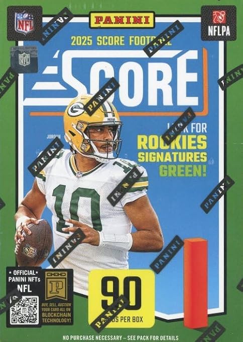 2025 Panini SCORE Football EXCLUSIVE HUGE 90 Card Factory Sealed Blaster Box Including (24) ROOKIES, (5) PARALLELS, (18) INSERTS & #’d PARALLEL! Look for Travis Hunter, Jaxson Dart, Cam Ward & More!