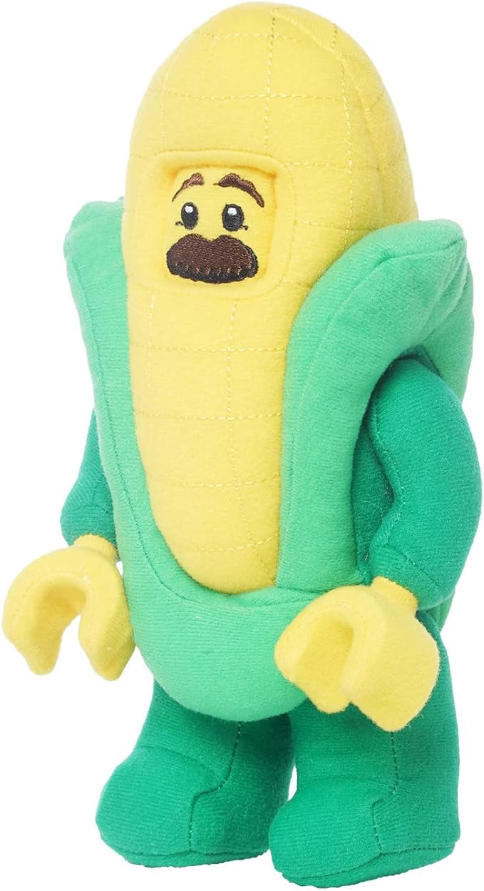 Lego Minifigure Corn Cob Guy 9.5" Plush Character