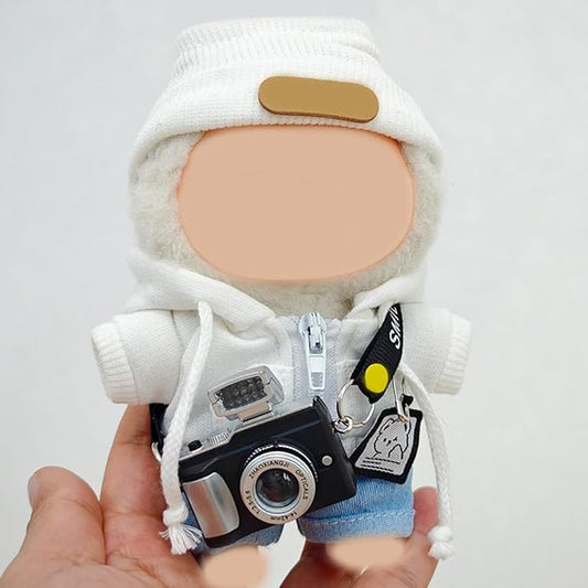 Clothes Sets Suitable for 17cm Dolls (Only Clothes No Doll ) Hoodie Clothing Accessories, Cardigan Outfits Suitable for Doll Soft Clothing Replacement